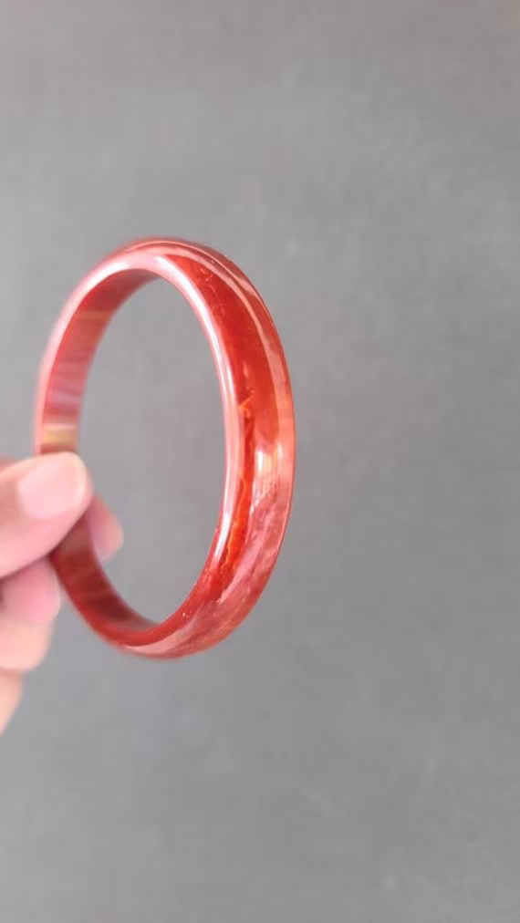 Bakelite Tomato Soup Bangle