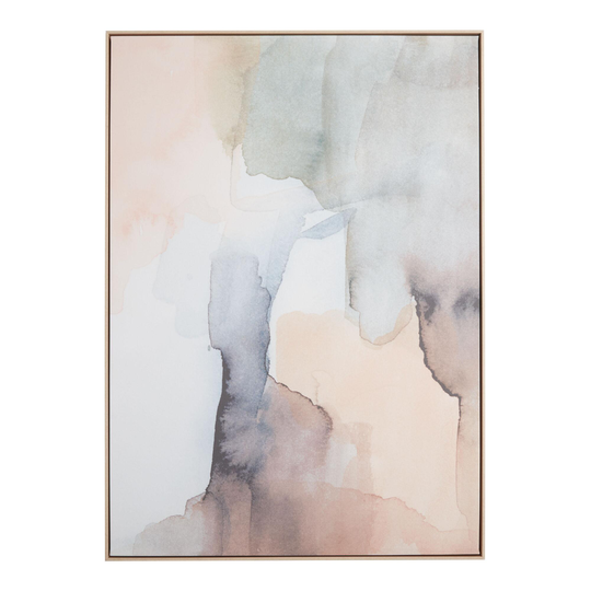 Nectar III by Victoria Borges Framed Canvas Wall Art: Multi - Large by World Market