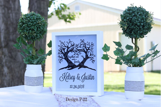 Sand Ceremony Wedding Set, Printed For Blended Family, Engagement, Anniversary, Décor, Lgbtq, Or Bat-Bar Mitzvah, Gift, Keepsake 5"x7" P5S