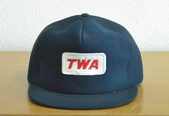 Vintage Twa Patched Earflap Trucker Cap | Made in U.s.a