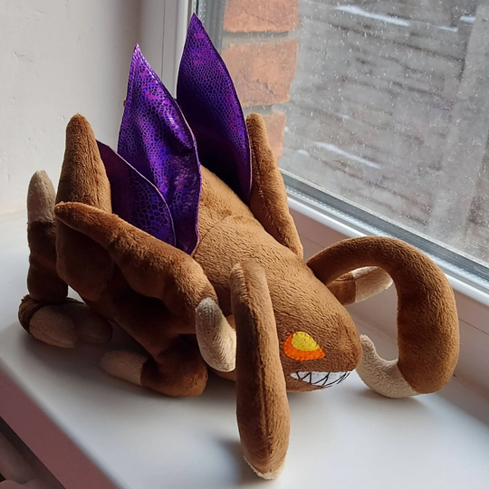 Plush Zerg, Monster Plush Toy, Plushie Zerg, Monster Plush, Geek Zerg Cosplay, Cosplay