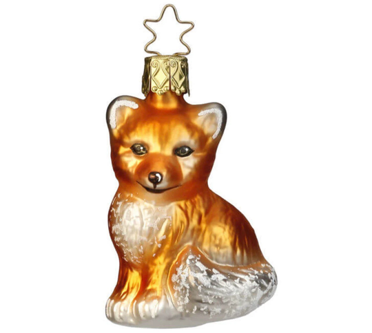 Baby Fox Pup German Glass
