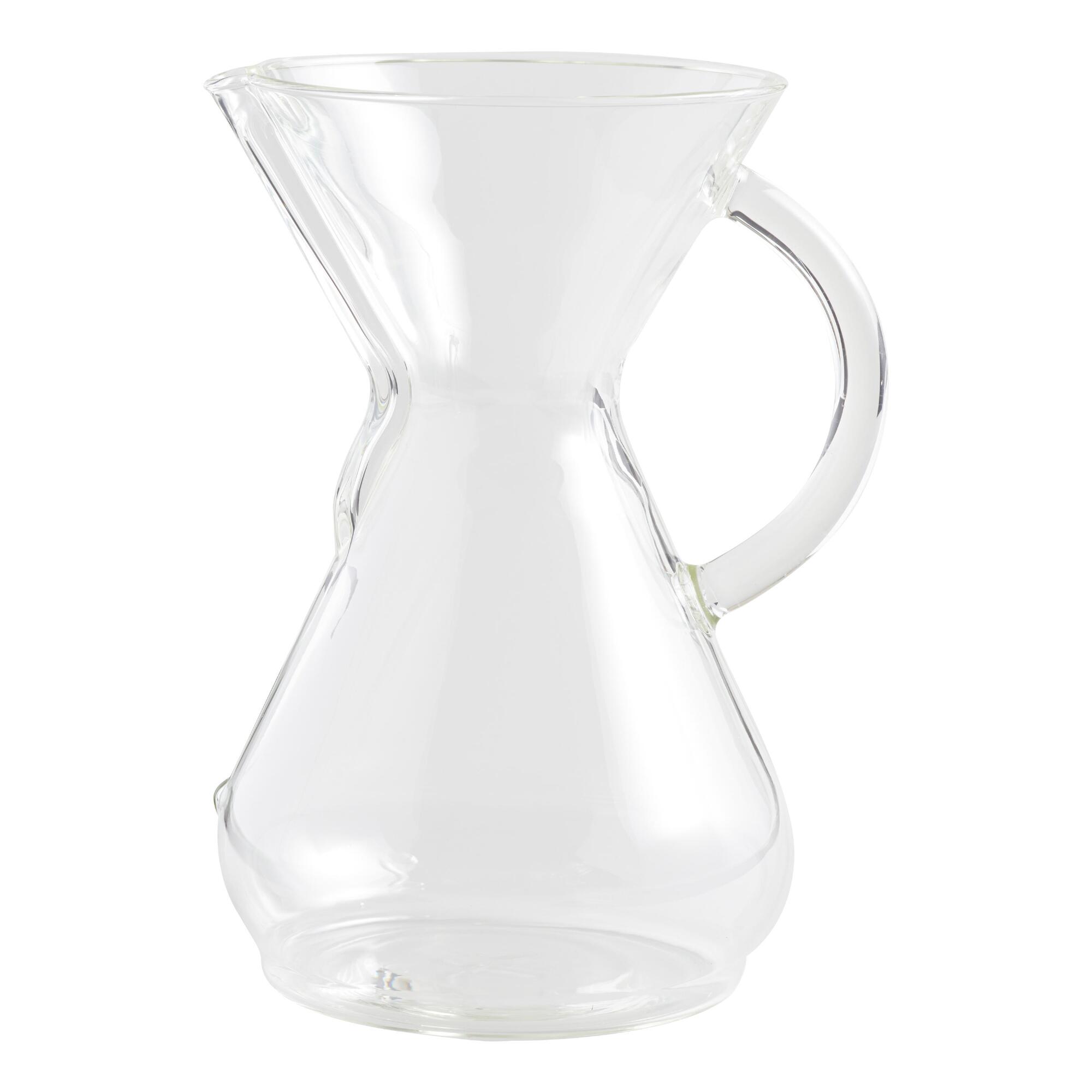 Chemex 8 Cup Glass Handle Pour Over Coffee Maker by World Market
