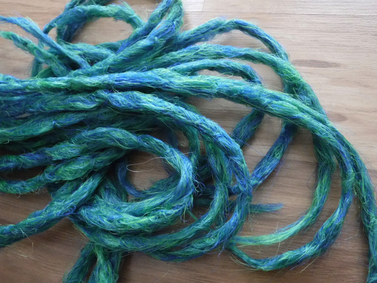 Synthetic Dreadlocks - Custom Color Blend Seaweed Crocheted Natural Texture Dreads Made To Order