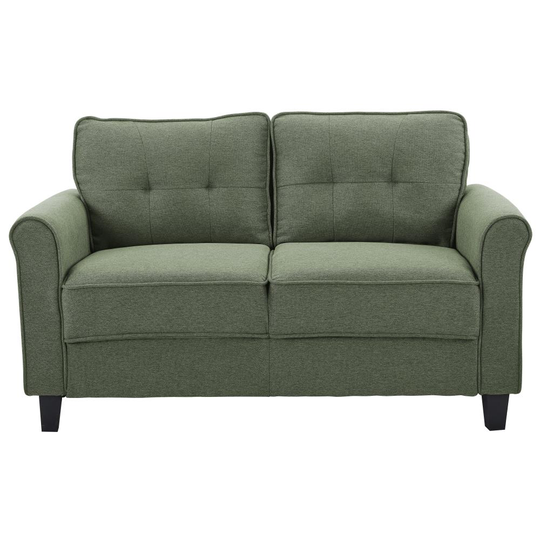 Lifestyle Solutions Phillip Casual Green Polyester/Blend Sofa | HMTKS2GU3063