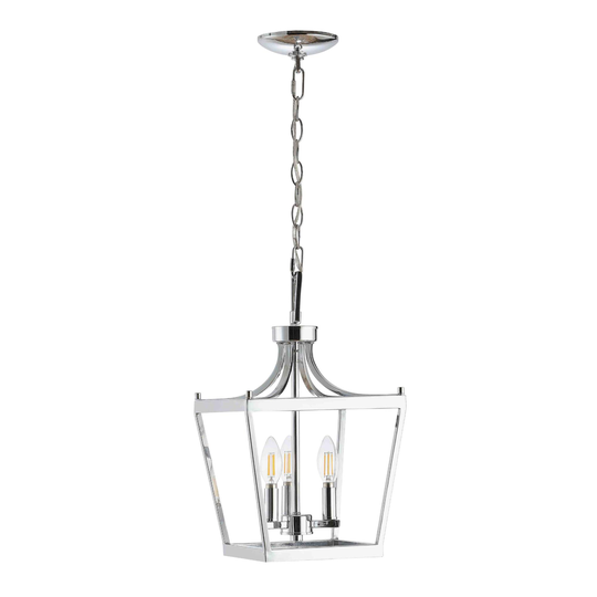 Metal 3 Light Larton Pendant Lamp: Metallic by World Market