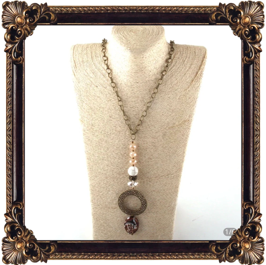Boho Bronze Necklace
