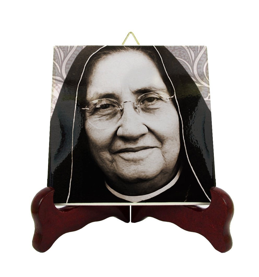 Saint Mara Guadalupe Garca Zavala - Icon On Tile Catholic Saints Serie St Maria Art Saint Patron