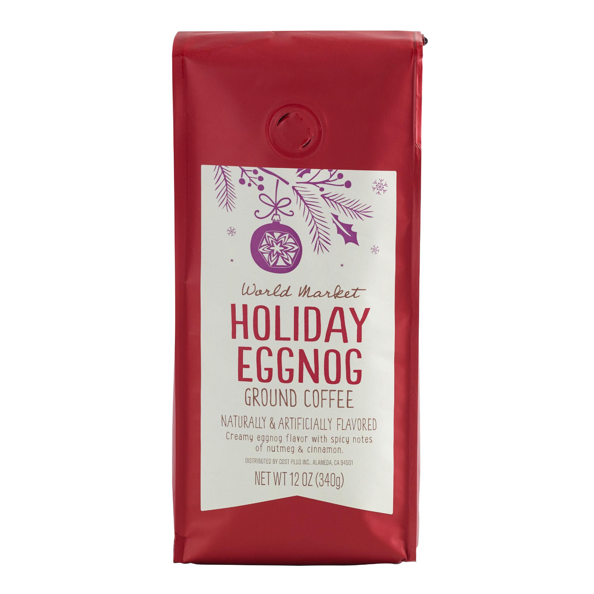 12 Oz. World Market Holiday Eggnog Ground Coffee by World Market