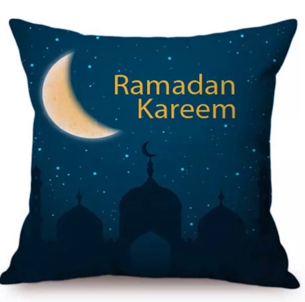 Ramadan Kareem Pillow Cover Decoration Home Muslim Islamic Decor Eid Decorations