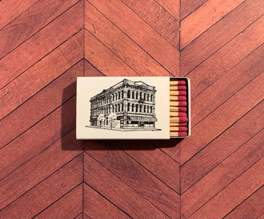 Vintage Matchbook, Mccormick & Schmicks, Seafood, Restaurant, Matchbox, Portland, Oregon, with Wooden Matches, Free Ship in Usa