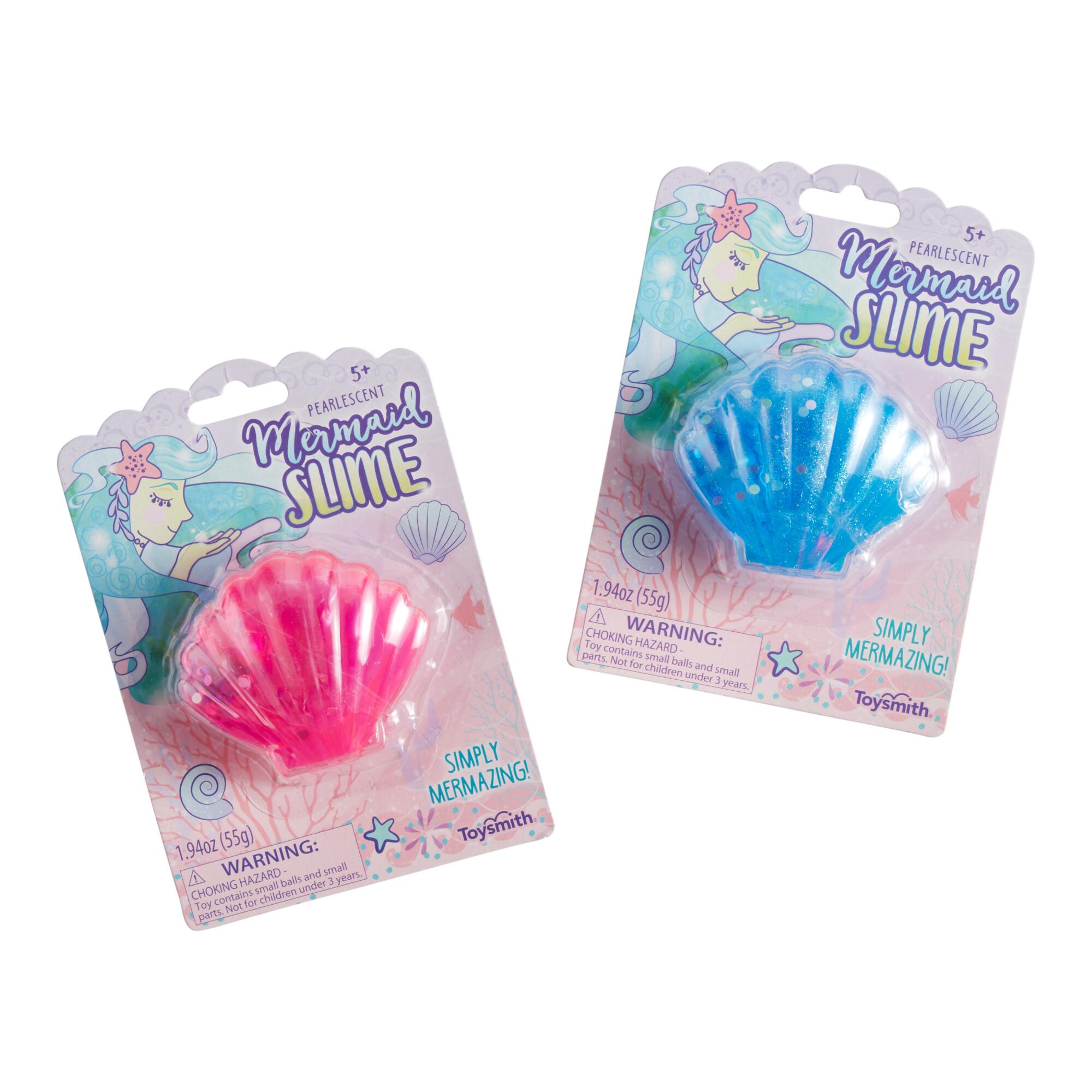 Toysmith Pearlescent Mermaid Slime Set of 2 by World Market