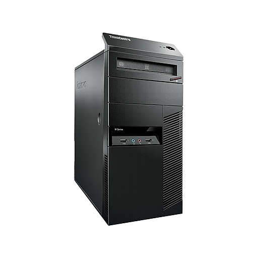 Lenovo ThinkCentre M92 Refurbished Desktop Computer, Intel i5, 8GB RAM, 128GB SSD + 1TB HDD