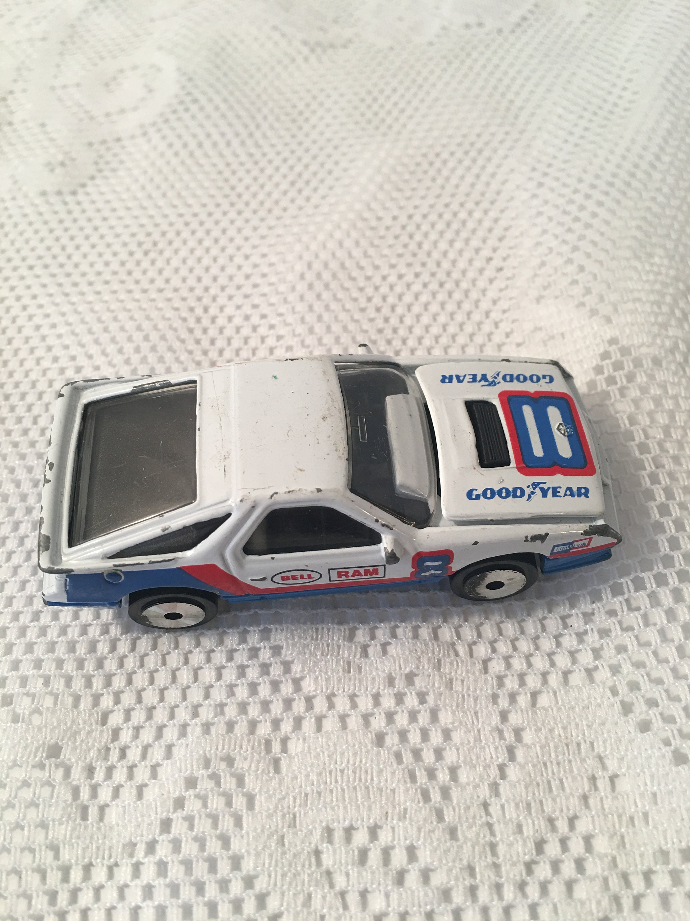 Vintage 1980 Dodge Daytona Turbo Z Toy Car ~ Matchbox Goodyear Racing #8