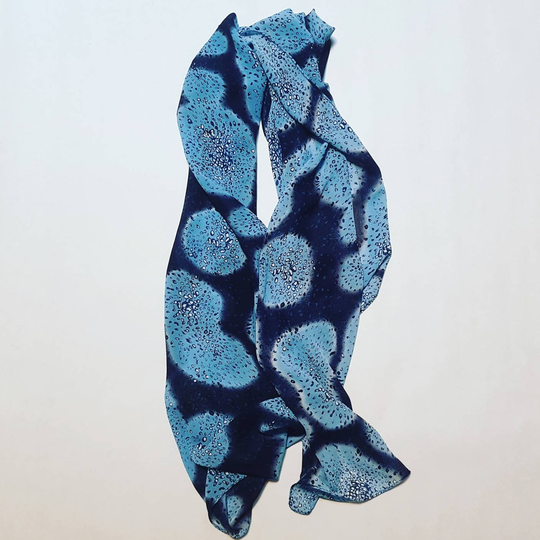 Vintage Silk Blend Stole