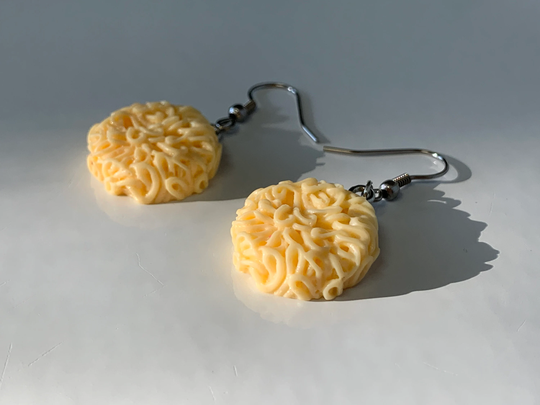 Ramen Noodle Earrings