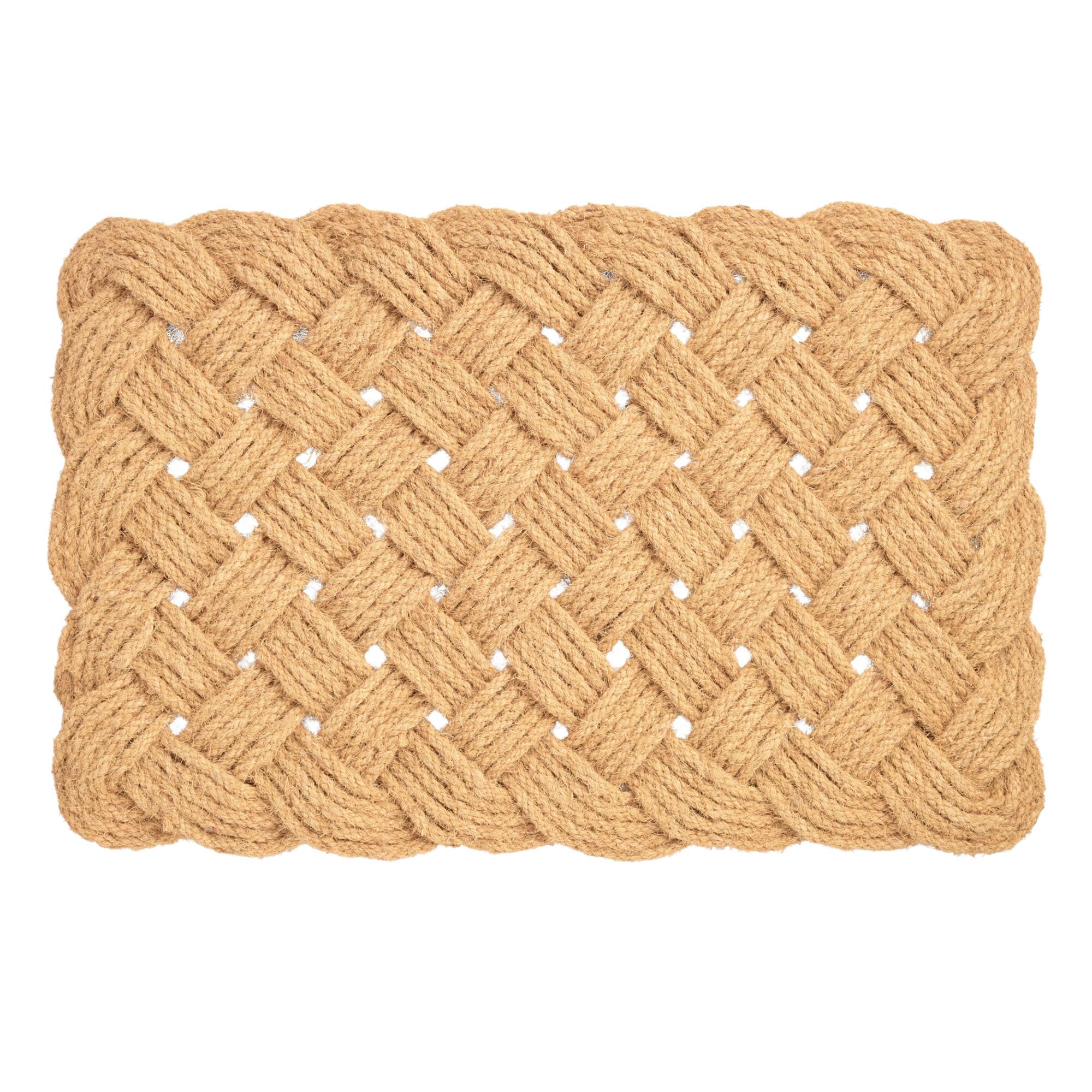 Natural Coir Rope Knot Doormat by World Market