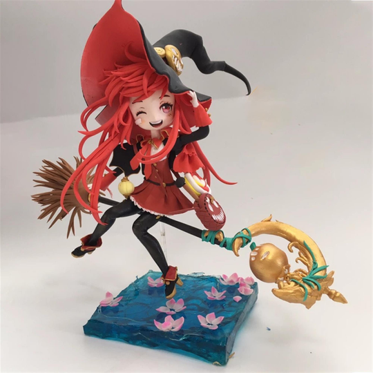 Diy 6Inch Chibi Super Light Clay Figure From Given Image, Table Top Ornament, Unique Art