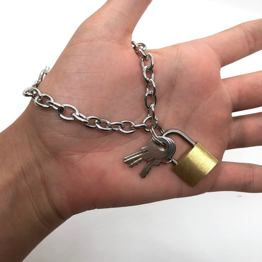 Lock Chain Charm Bracelet