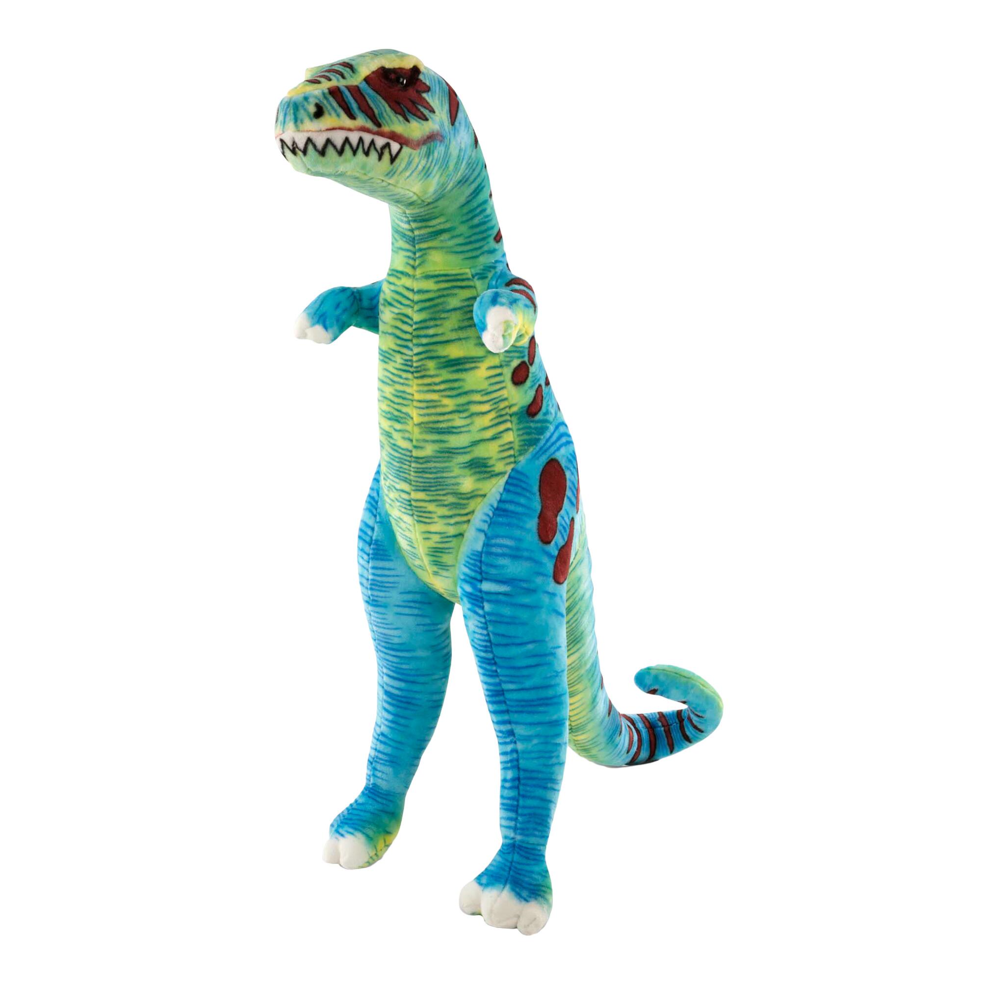 Melissa & Doug Jumbo Plush Stuffed Tyrannosaurus Rex: Multi - Fabric by World Market