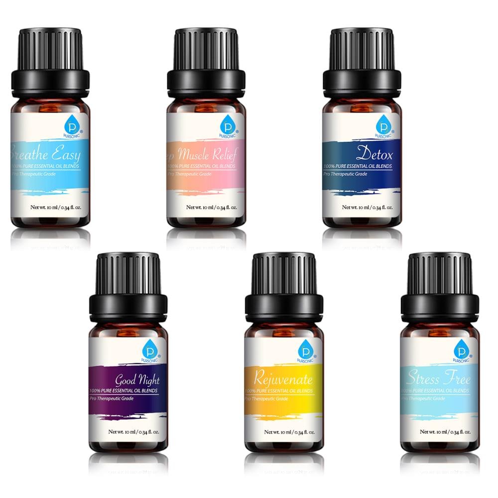 Pursonic Pursonic Pure Essential Aroma Oil Blends | 84999616M