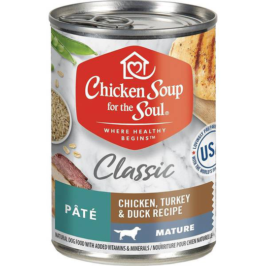 Chicken Soup 13 oz Chicken Soup Chicken, Turkey, Duck Can Mature Dog Food