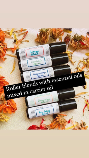 Roller Blends| Stress Blend| Energy Blend| Thyroid Hormone Pms Sleep Grounding Grief| Happiness|Headache