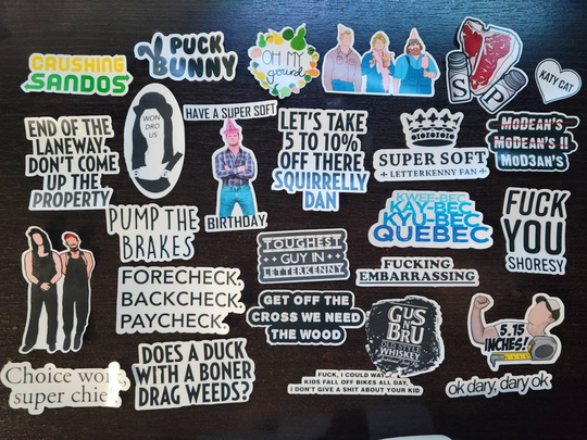 Letterkenny Inspired Sticker Set #2