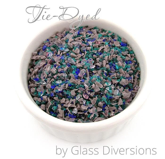 Tie Dyed Frit Blend Coe 96