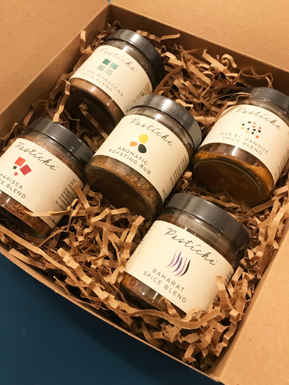 Organic Handcrafted Spice Blends Gift Box