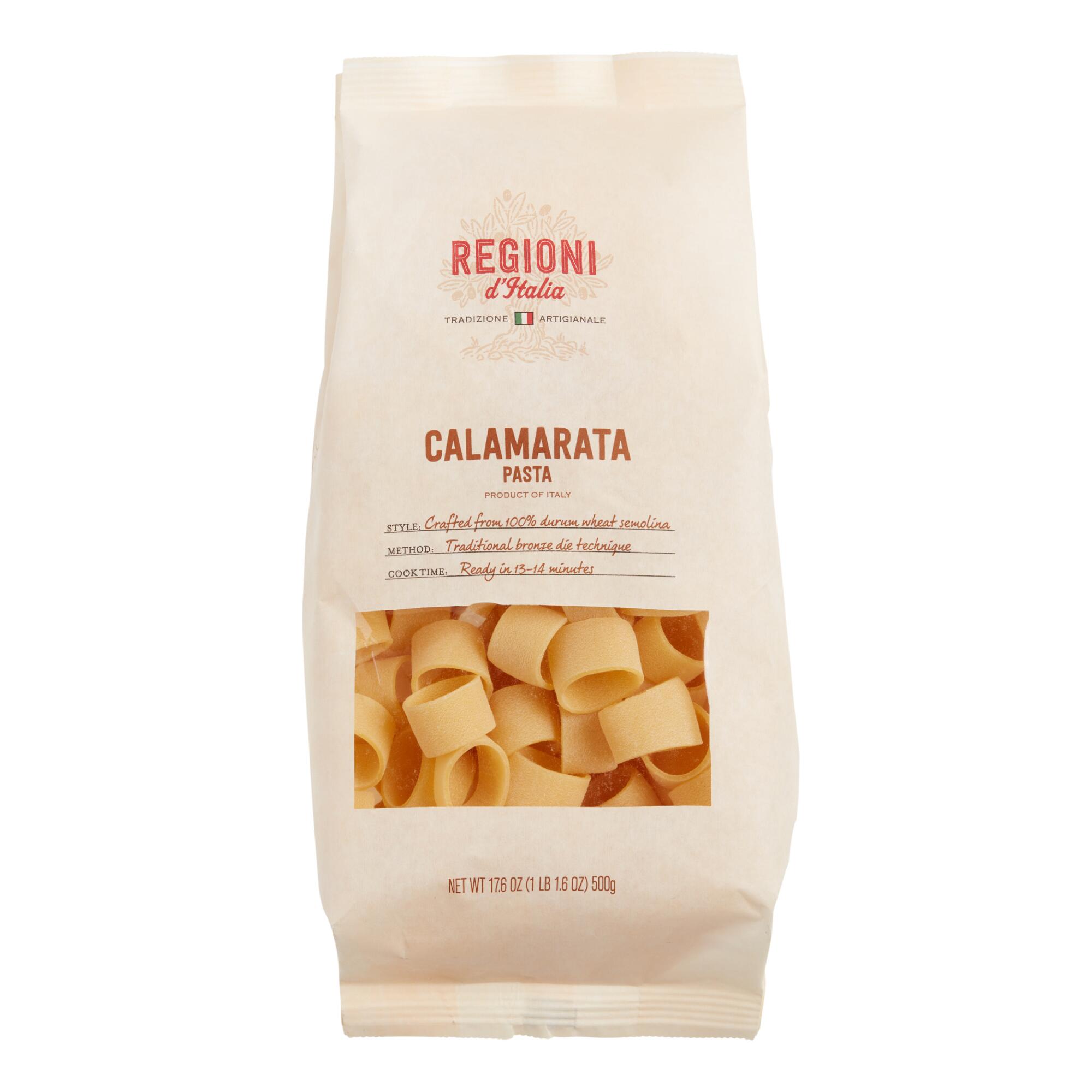 Regioni D'Italia Giant Calamarata Pasta Set of 3 by World Market