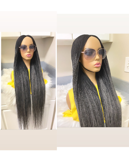 Black & Grey Ombré Twist
