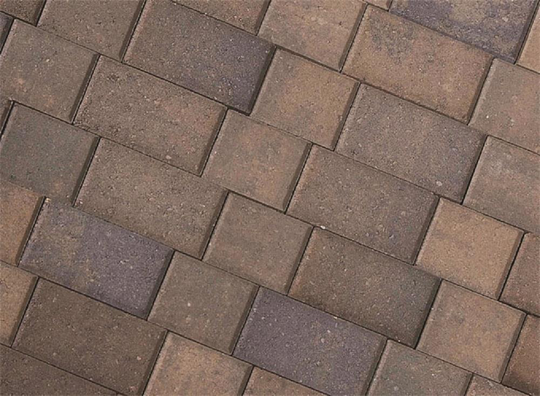 CastleLite Castle Stone 9-in L x 6-in W x 2-in H Monterey Blend Concrete Paver in Gray | Q020.111.69.A3