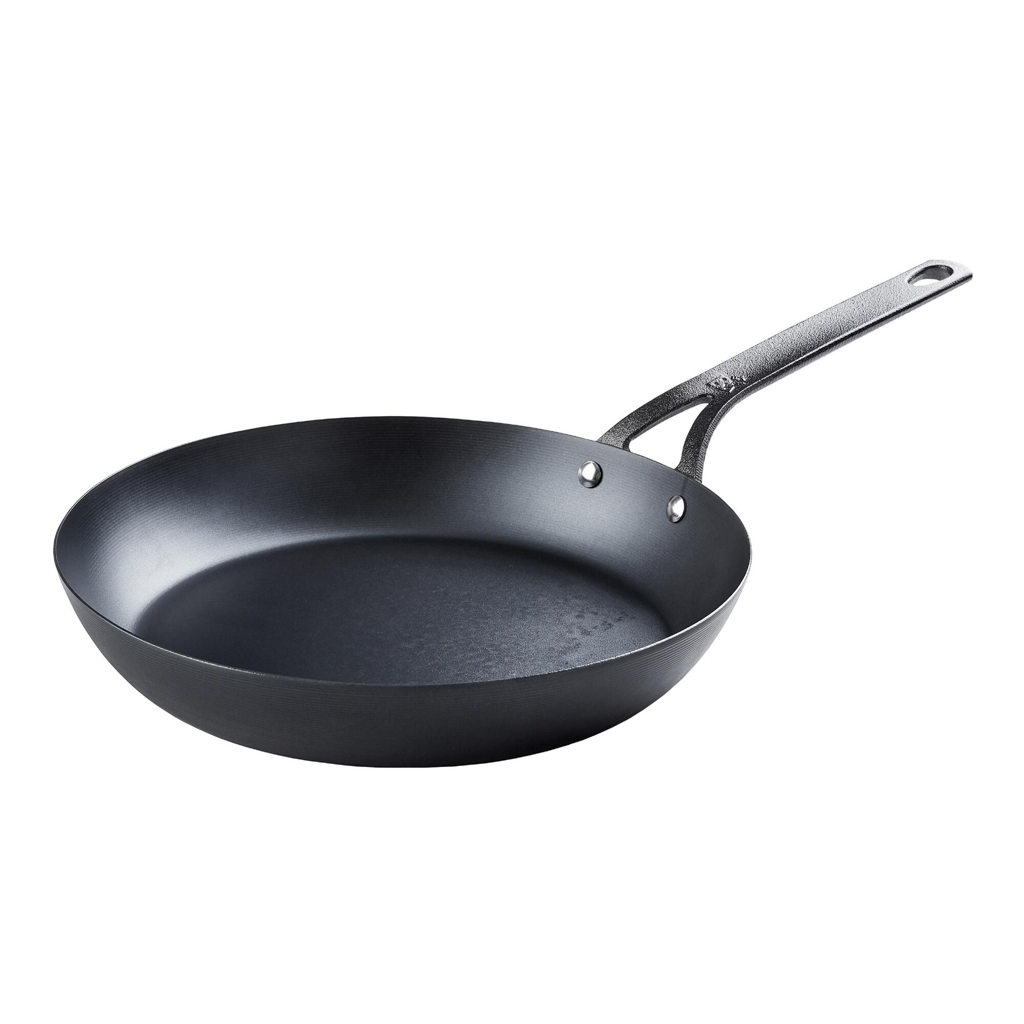 12 Inch BK Black Carbon Steel Skillet by World Market