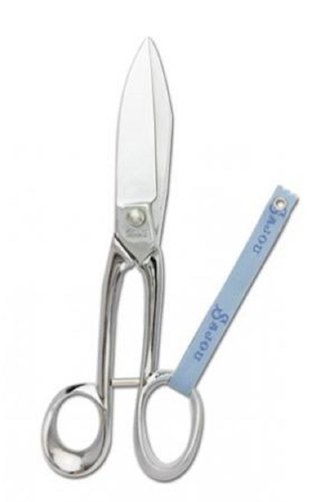 Hat Maker Scissors Straight Blade French Sajou 8.7 with Canvas Pouch -Free Us Shipping