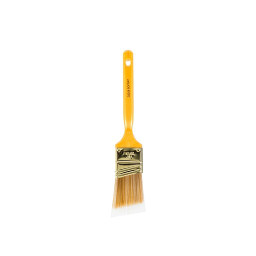 Wooster Brush 1.5"W Nylon/Polyester Blend Softip Angular Paint Brush (24385253)