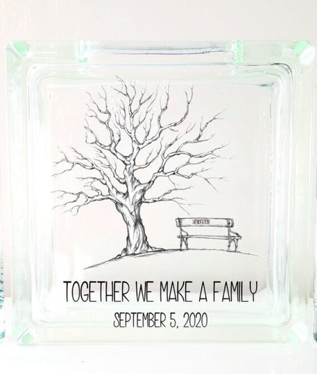 Wedding Unity Sand Ceremony Set Blended Family Together We Make A Family-Blended Family-Tree-Tpuwus217