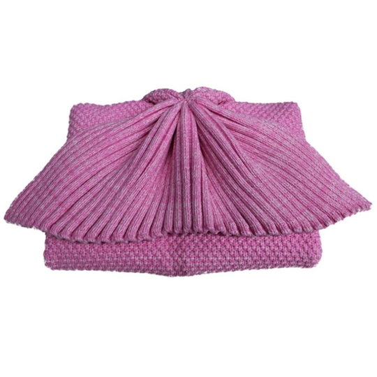 Mermaid Tail Sofa Thick Blanket Throw Woolen Blending Gift cute pink adult