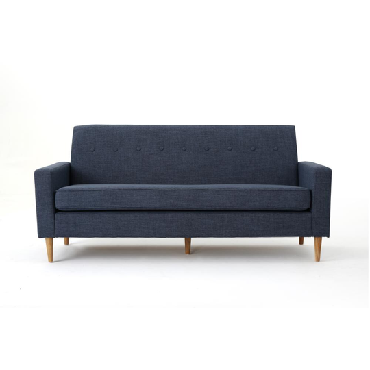 Best Selling Home Decor Sawyer Midcentury Blue Polyester/Blend Sofa | 302524