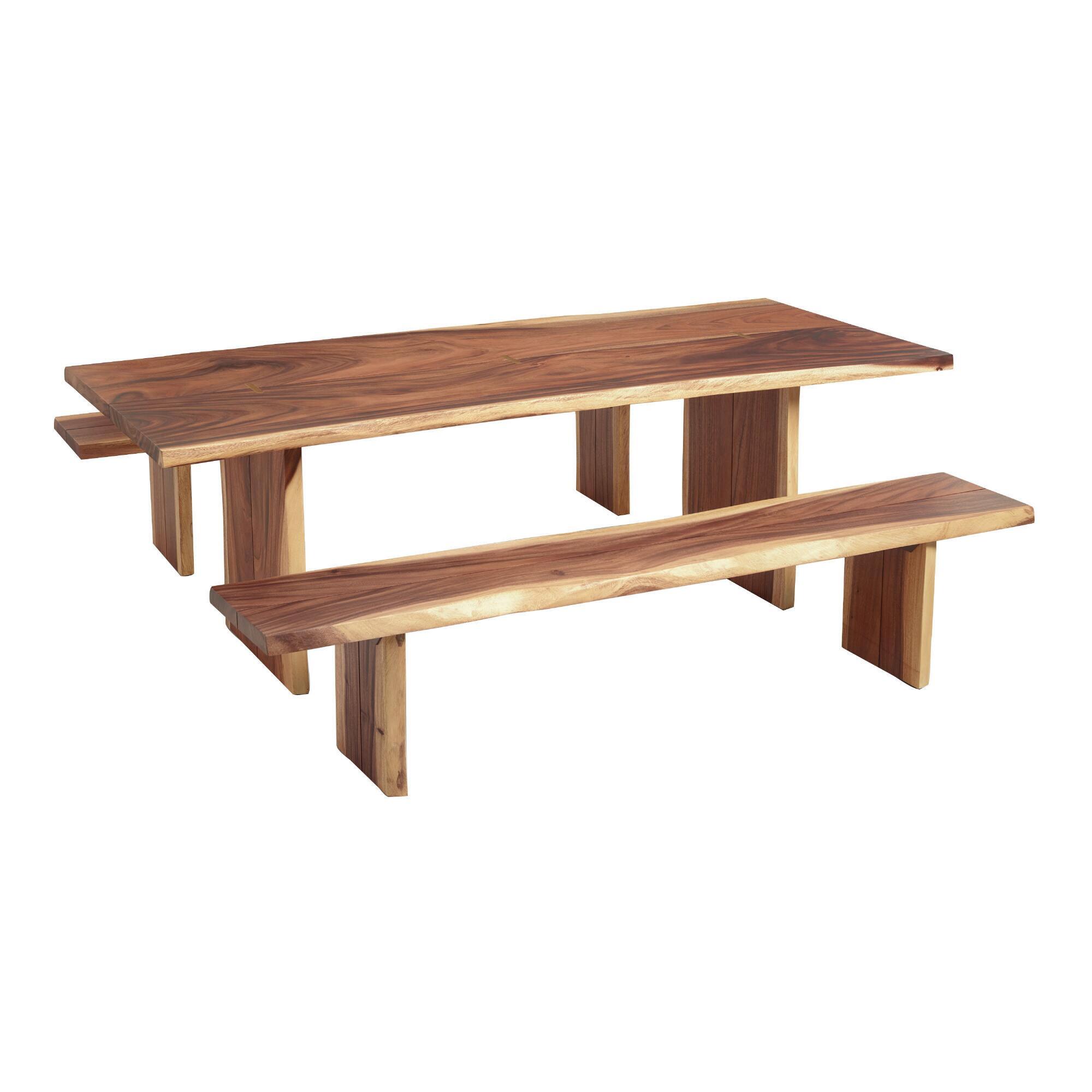 Live Edge Wood Sansur Dining Collection by World Market