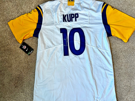 Cooper Kupp Los Angeles Rams Super Bowl Lvi Mvp Signed Jersey
