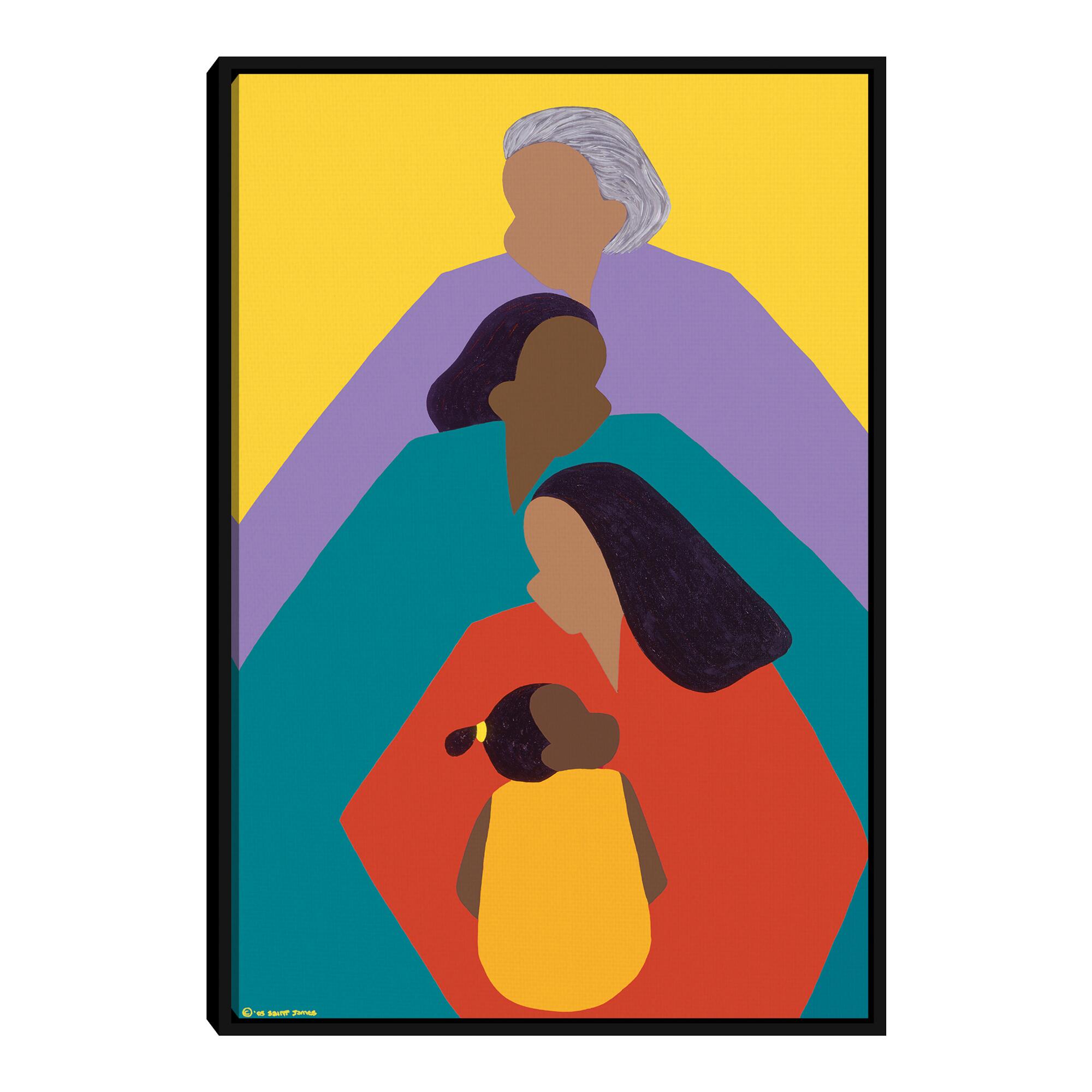 Generations by Synthia SAINT JAMES Canvas Wall Art: Multi - Medium (36" & under) by World Market
