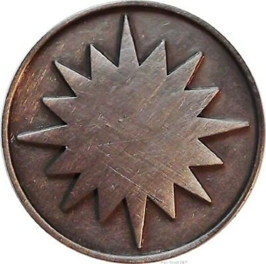 star Trek The Next Generation Klingon Captain Rank Metal Pin