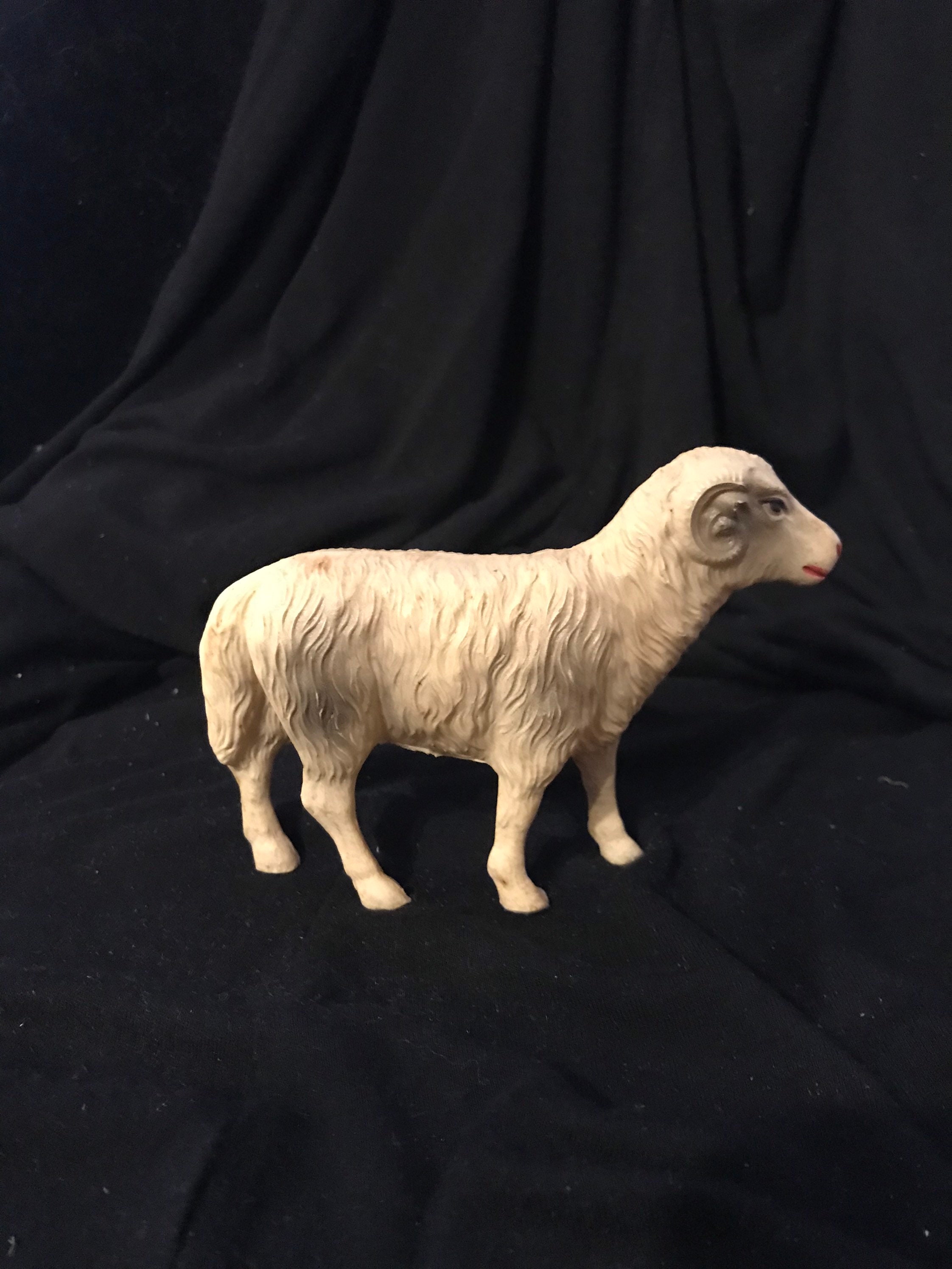 Vintage Celluloid Toy Ram Made in Usa
