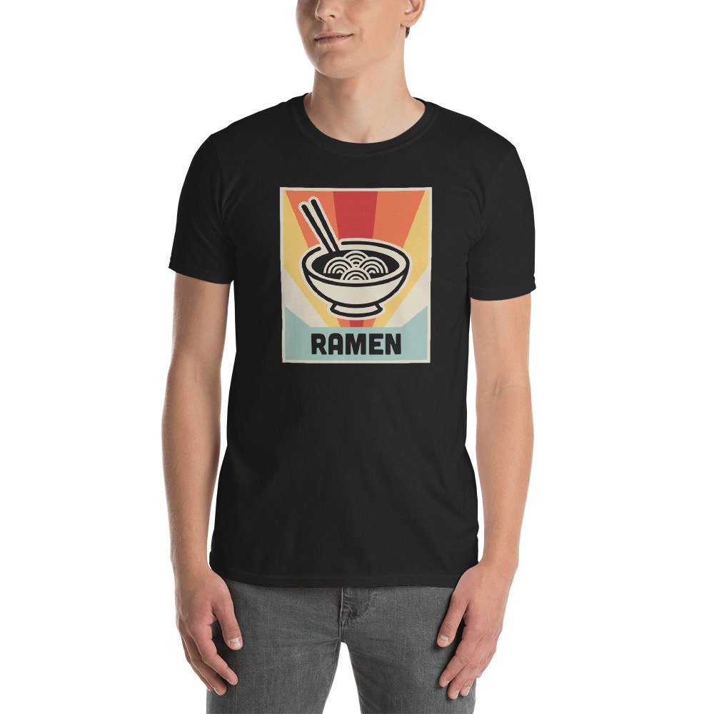 Vintage Japanese Anime Food Ramen T-Shirt | Unisex
