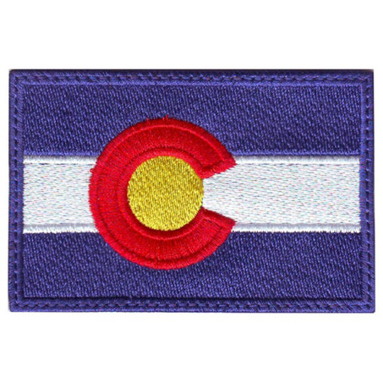 Colorado Flag Embroidered Patch