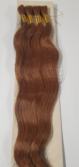 Human Hair Blended Ultra Premium European Bulk; Tangle-Free; Loose Deep; Curly; Braiding Hair; For Women