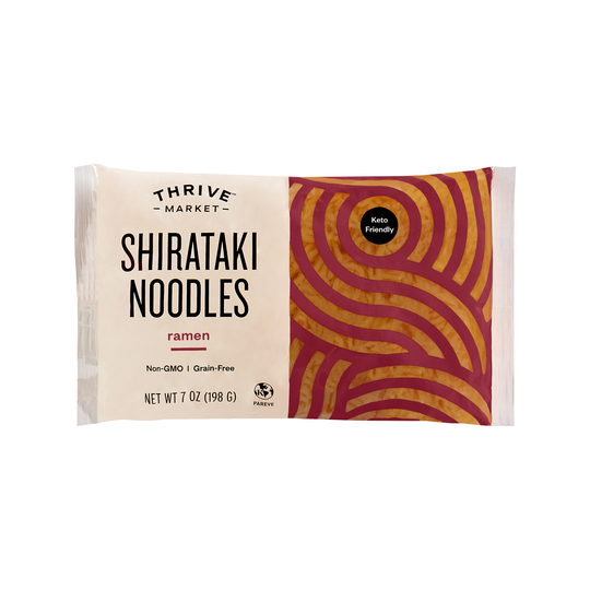 2-Pack Thrive Market Shirataki Noodles, Ramen 7 oz bag