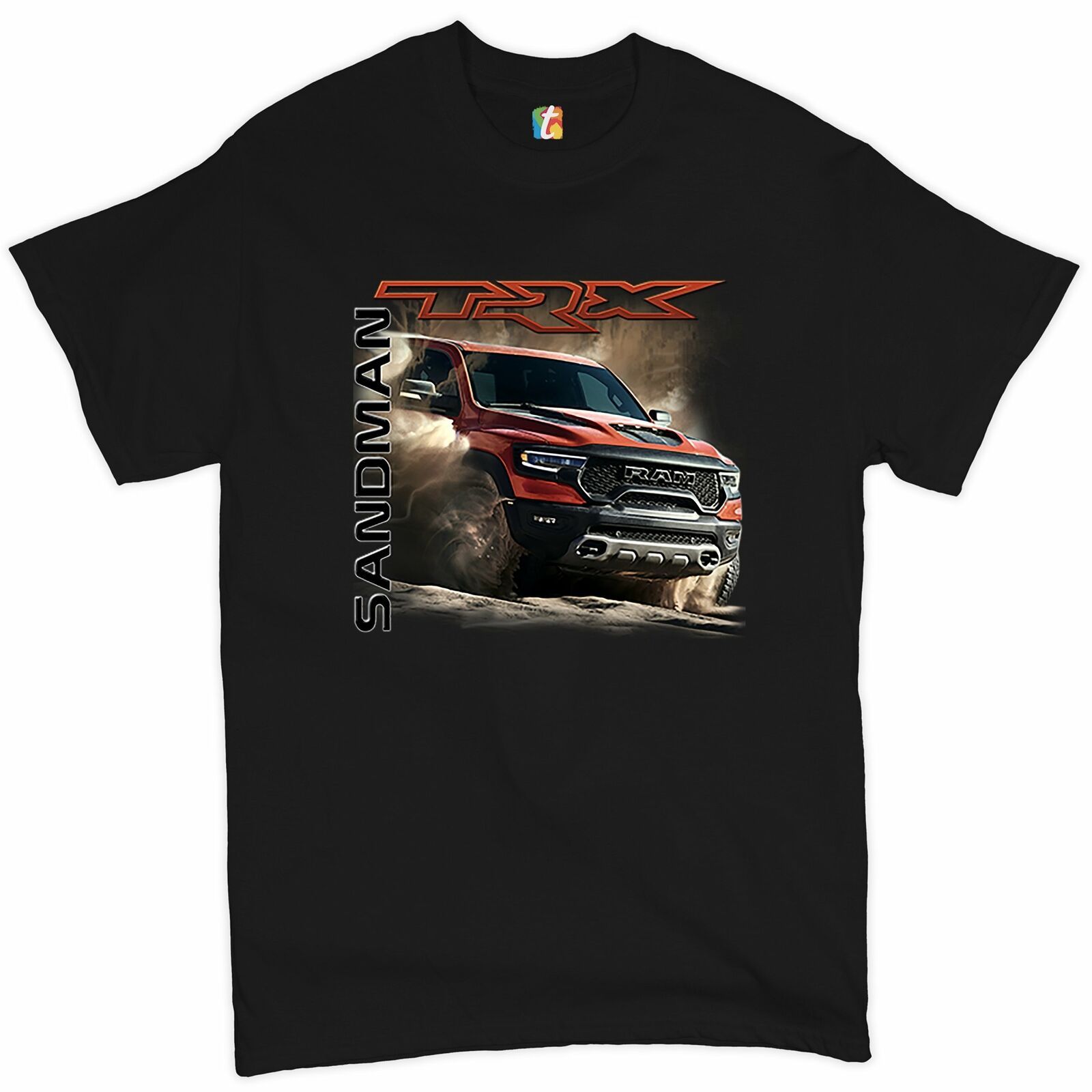 RAM 1500 TRX Sandman T-shirt Off-Road V8 Pickup Truck Licensed Men's Tee