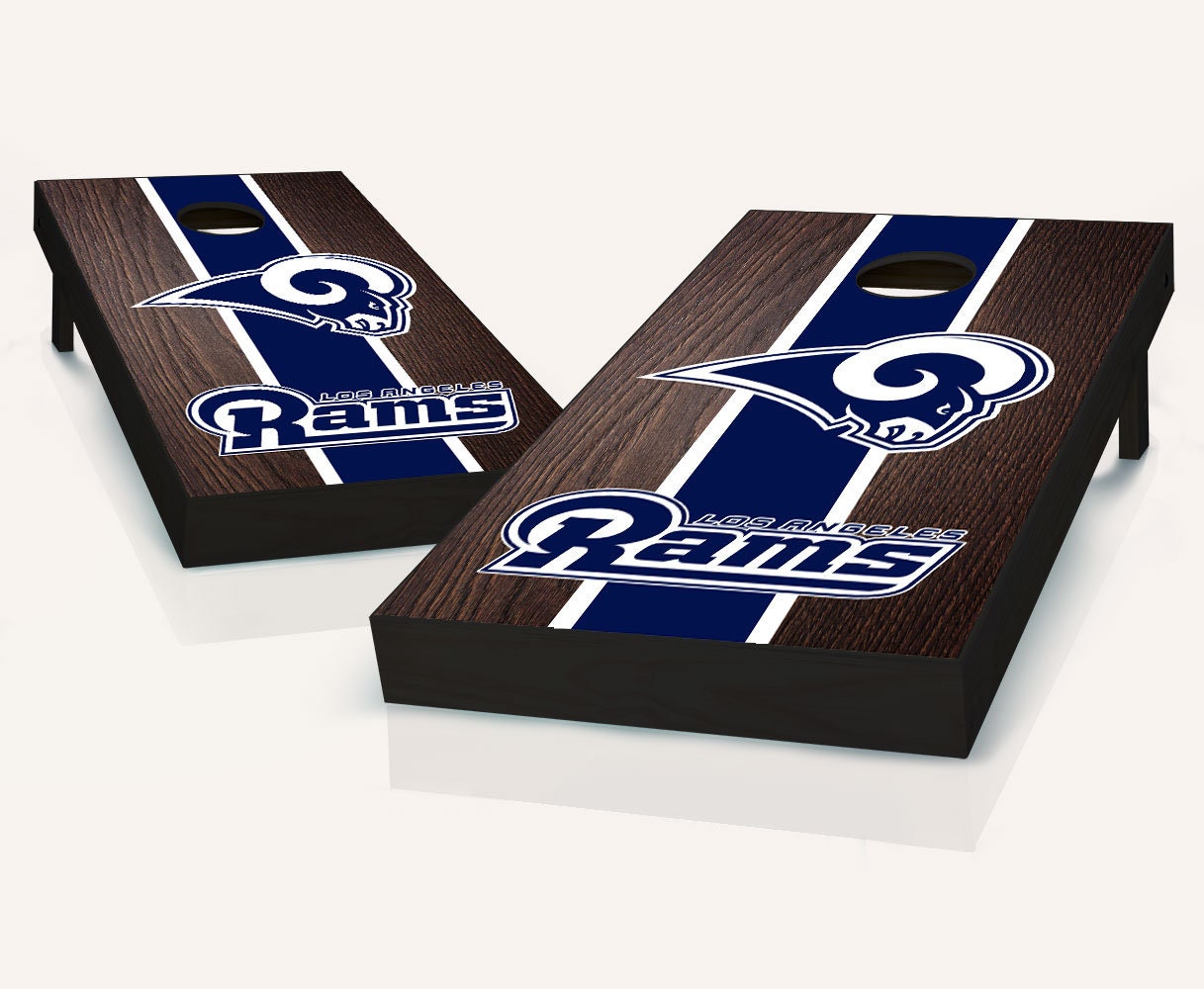 Regulation Cornhole Boards, Bags. La Rams Choose An Option, Free Shipping